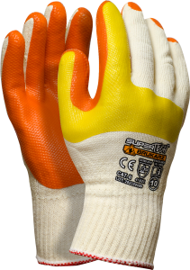 RĘKAWICE OCHRONNE  SUPER TECH BRUKARZ