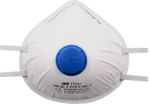 PÓŁMASKA PRZECIWPYŁOWA FFP2 Z ZAWOREM
